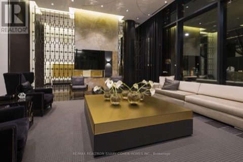 Building lobby lounge